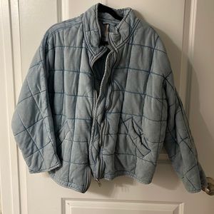 blue free people dolman